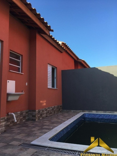 Casa Em Condominio Fechado Com 2 Quartos, Suíte E Piscina Privativa - Minha Casa Minha Vida - Ca00057 - 34234841