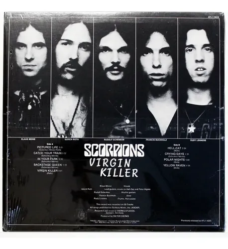 Lp Scorpions Virgin Killer ( Importado Eua 1980 ) | MercadoLivre