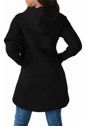 Sudadera Casual De Moda Dama Cruzada Con Capucha