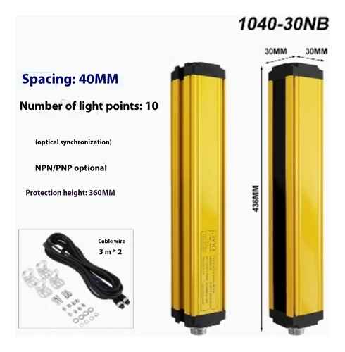 Rejilla Seguridad Del Interruptor Del Sensor La Cortina Luz