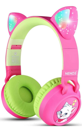 Auriculares Bluetooth Para Niños Con Micrófono Para La Escue