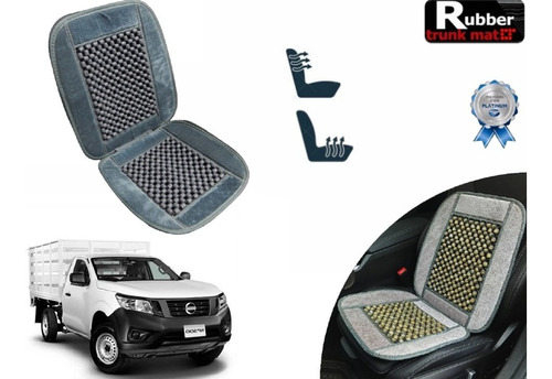 Cubre Respaldo Asiento Bolitas Nissan Np 300 Estacas 2016