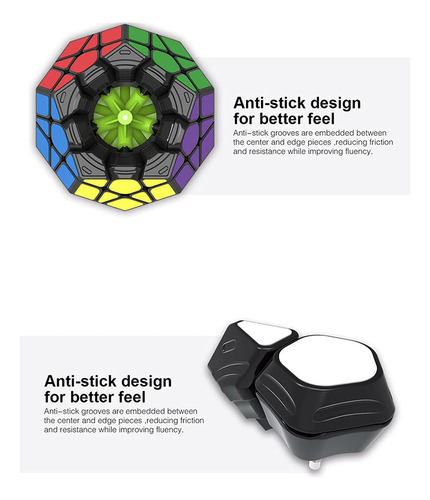 Cubo Megaminx Pentagonal Dodecaedro Juguete Rompecabezas