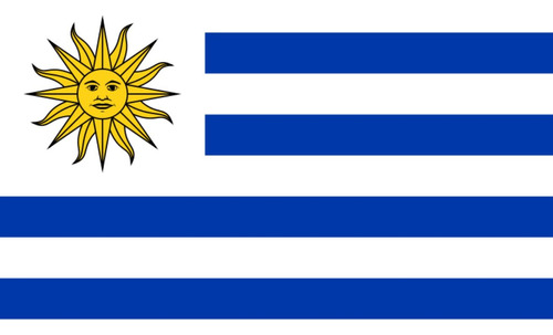 Bandera Común 60x90cm, Uruguay