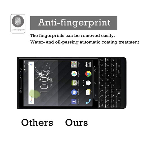 Blackberry Keytwo Key2 Vidrio Templado 4.5 Pulgadas Pack X2