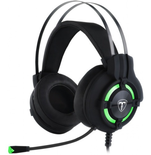 Fone de ouvido over-ear gamer T-Dagger Andes T-RGH300 com luz LED