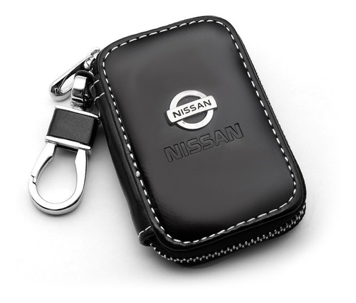 Porta Chave Nissan Capa Proteção Couro Frontier Kicks Leaf