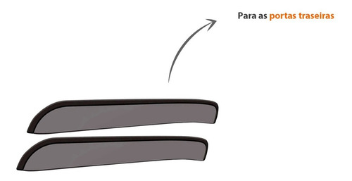 Kit Calha Chuva Defletor 4 Portas Toyota Corolla - Tg Poli