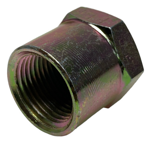 Plug Cap Bujão Aço Fêmea 3/8 Rosca Bsp Roscável Tampão