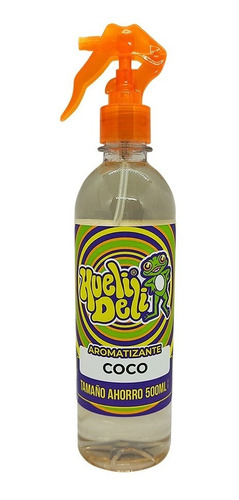 Aromatizante Hueli Deli 500 Ml Con Atomizador Variedad 