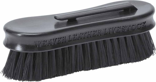 Weaver Leather Ganadería Cepillo Facial Pequeño Negro, X 5