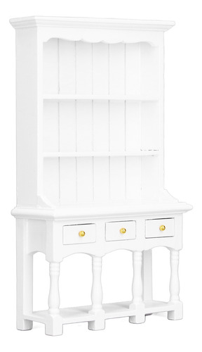 Librería Tipo Casa De Muñecas, Modelo 1:12, Estantería De Ma