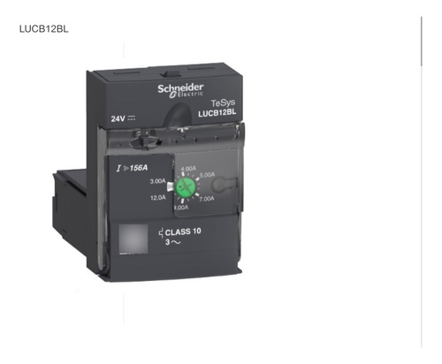 Unidad De Control 3-12a 3p 24vdc Schneider  Lucb12bl