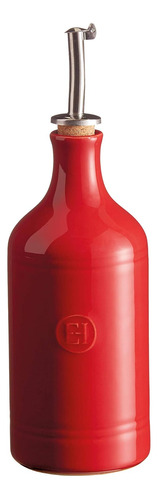 Botella De Aceite/aceite Made In France, Rojo Burdeos