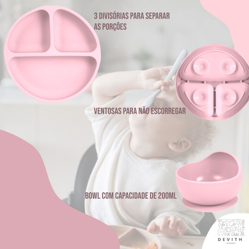 .. Kit De Introducción De Comida Para Bebés De Silicona De 8