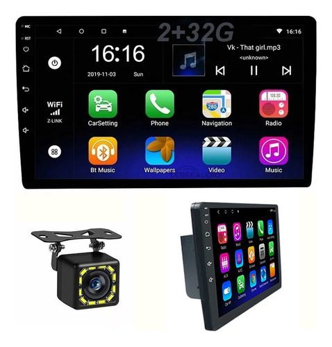 Lebeeaudio 2g+32g Doble Din Android Estéreo Del Coche 10 Pulgadas Con Wifi Gps