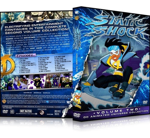 Box Super Choque 1ª, 2ª, 3ª E 4ª Temporada (static Shock)