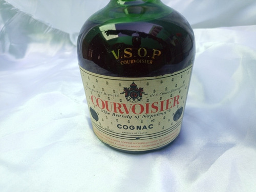 Antigua Botella Cognac Courvoisier Finales De Los 70's (Usado)