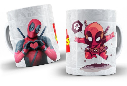 Imagem 2 de 10 de Canecas Personalizadas Marvel !!!!