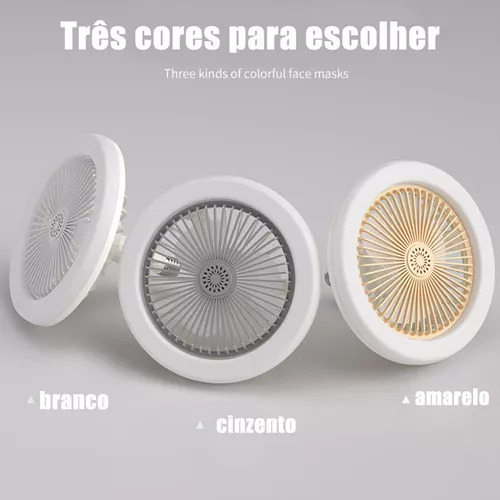 Lámpara De Ventilador De Techo Moderna Con Iluminación E26