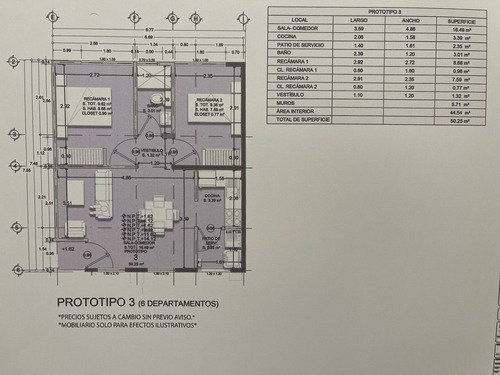 Venta Departamento Luis De La Rosa, Constitución De La República