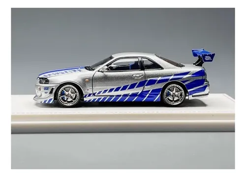 1/64 Focal Horizon スカイライン GT-R BNR34 未開封 Miniatura Skyline Gtr R34 Nissan F&f Focal Horizon 1:64 7cm