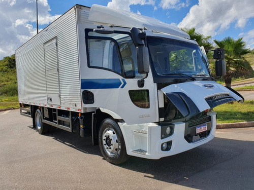 Ford Cargo 1319 Ano 2014/2014 Baú Plataforma Hidráulica