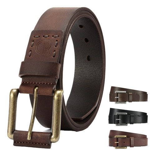 Moda Casual Para Hombre Cinturones De Piel Cinturones 35mm