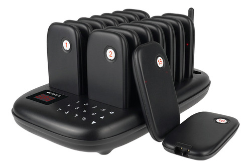 Chama Garçom Wireless Restaurante Com 16 Pager 's Promoção!!