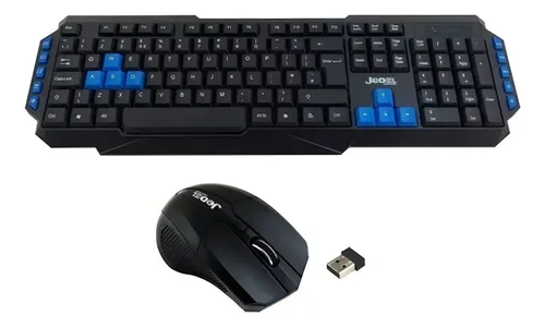 COMBO TECLADO Y MOUSE INALAMBRICO JEDEL WS880