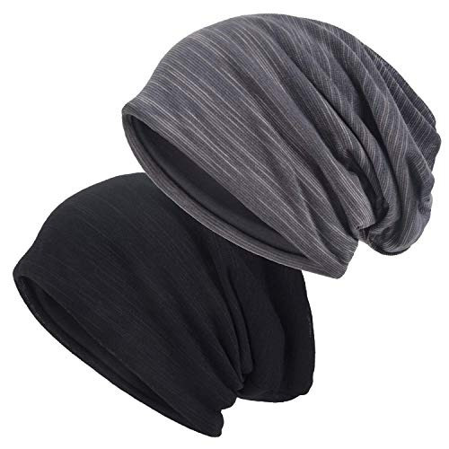 Einskey Men Slouch Beanie 2 Paquetes De Verano Fino Casquill