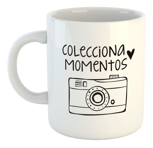 Taza De Ceramica Colecciona Momentos Fotografia Amor