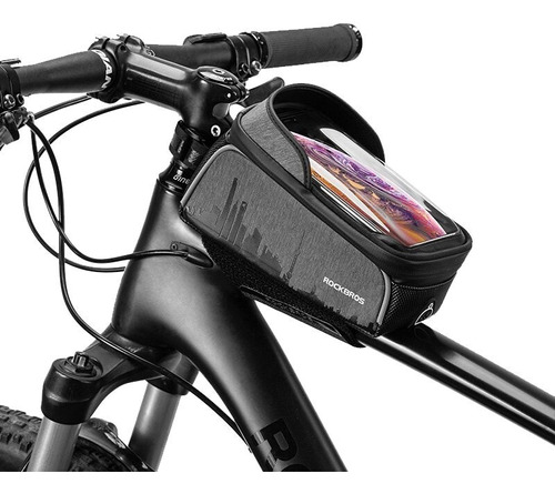 Bolsa De Quadro Rockbros Celular Bag Bike Impermeável 