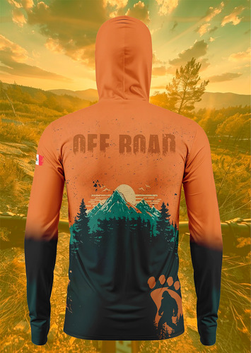 Playera Para La Ruta Hombre Deportiva Microfibra C/gorro