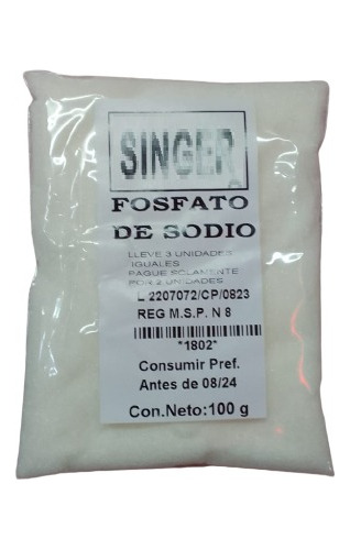 Suplemento Fosfato De Sodio 100gr