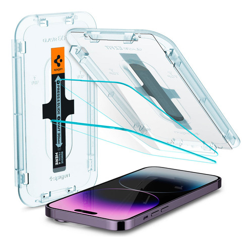 Vidrio iPhone 14 Pro Max Spigen Transparente 