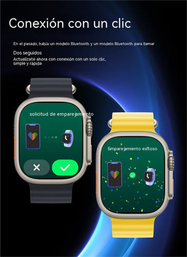 Hk9 Ultra 2 Reloj Inteligente S9 Llamada De Navegación 2 Gb