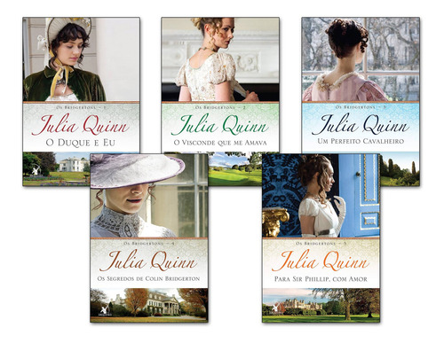 O Duque E Eu - Os Bridgertons Coleção 5 Livros #netflix