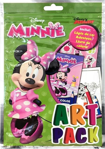 Livro Disney - Art Pack - Minnie