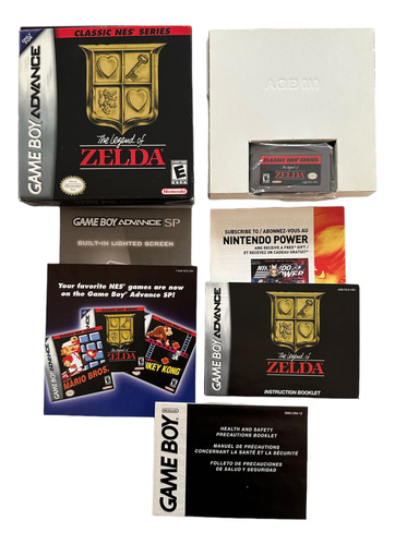 Zelda Classic Nes Series Game Boy Advance Gba Completo Grial