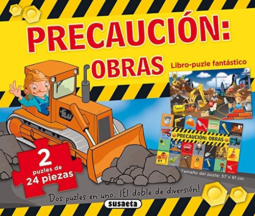 Precaución Obras, de VV. AA.. Editorial Susaeta, tapa blanda, edición 1 en español
