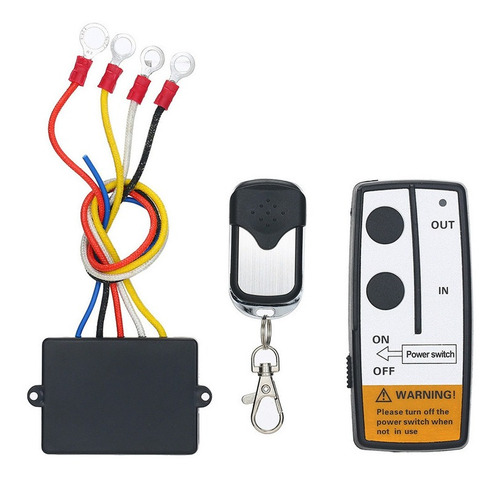 Kit De Control Inalámbrico Universal Winch Remote Dc12v 12v