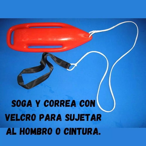 Imagen 2 de 5 de Salvavida Torpedo De Rescate Baywatch Eco Liviano (proks)