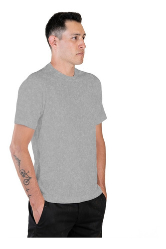 Imagen 2 de 5 de Playera Cuello Redondo Económica Algodón