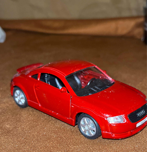 Audi Tt Nuevo Escala 1/36 Welly De Colección ,metal Fricción