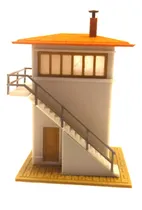 Comprar Cabina De Señales Escala Ho1\u002F87 Ferromodelismo Trenes 3d