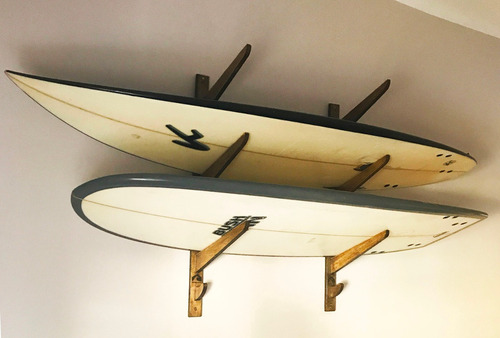 Rack Soporte Pared 3 Tablas De Surf Homewave