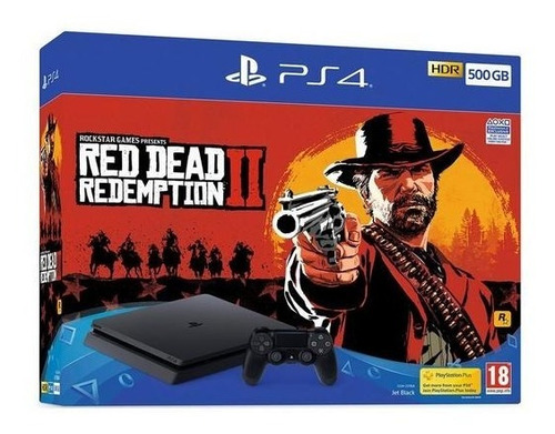 Ps4 Slim 500gb + Red Dead Redemption 2 Nuevo + Envio Gratis