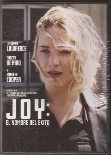 Joy Dvd Jennifer Lawrence Robert De Niro Dvd Nuevo