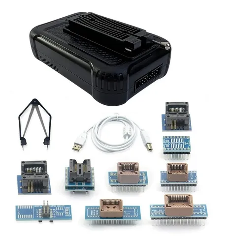 Programador Universal Usb T48 Tl866ii Plus + Adaptadores